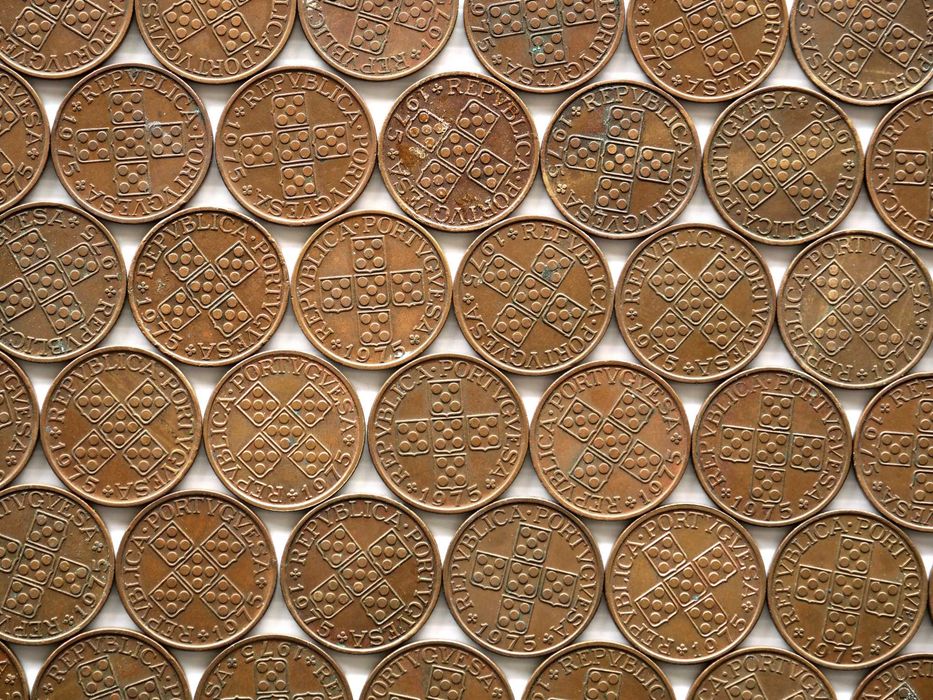 Lote de 89 Moedas 1 Escudo 1975