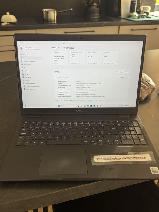 Laptop dell 3510