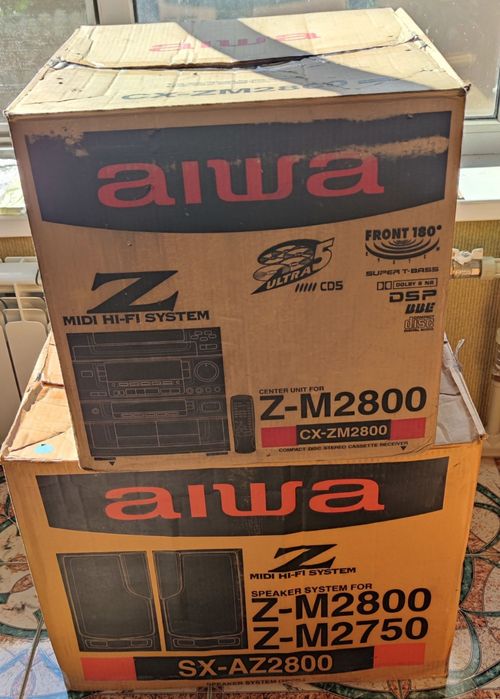 AIWA Z M2800 +AIWA RX E 855
П