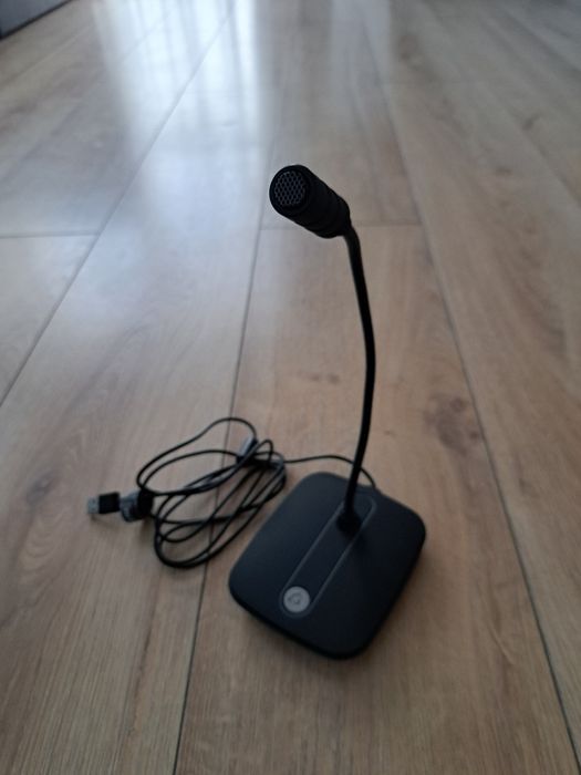 Mikrofon KLIM C4 mikrofon USB do komputerów PC i Mac - Czarny