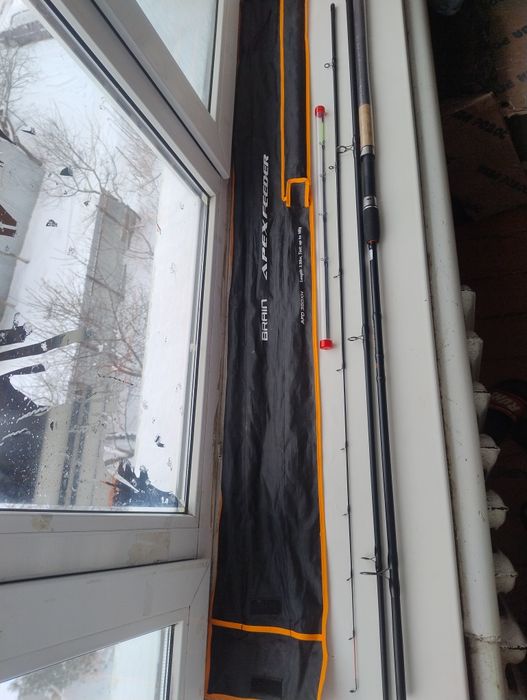 Фідерне вудилище Brain Apex feeder 180g катушка 7 подш. concept  20005