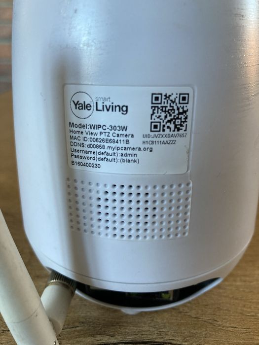 Kamera niania czujnik ruchu yale wipc-303w