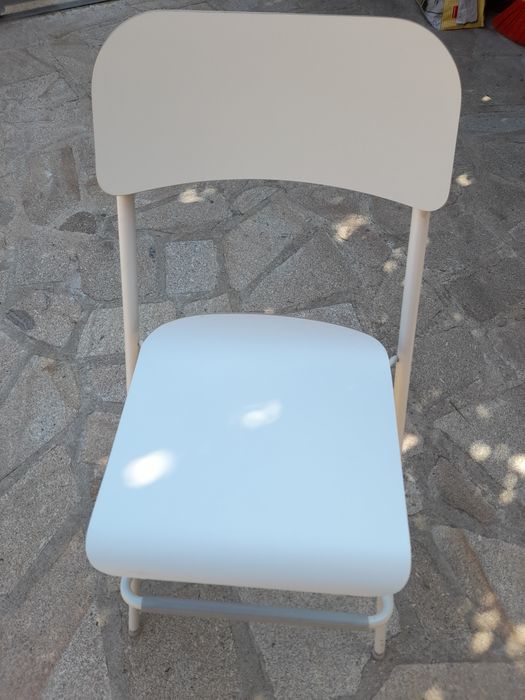 Cadeira alta branca