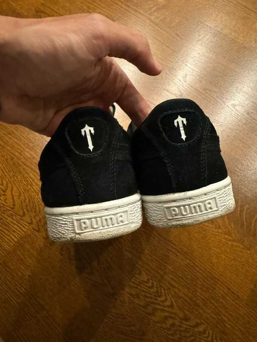 Buty Puma x Trapstar London Suede Black Sneakers 42.5