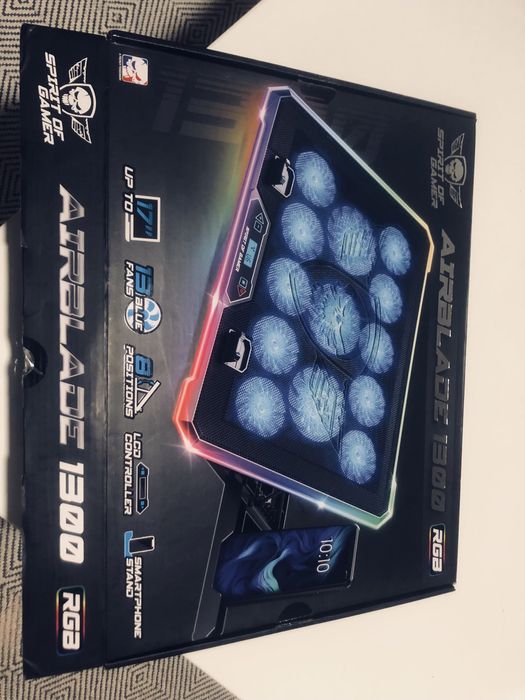 Cooler para Portatil RGB SPIRIT OF GAMER