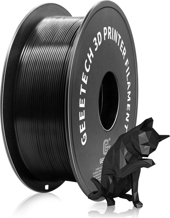 Filamento PETG 1,75mm Geeetech Preto
