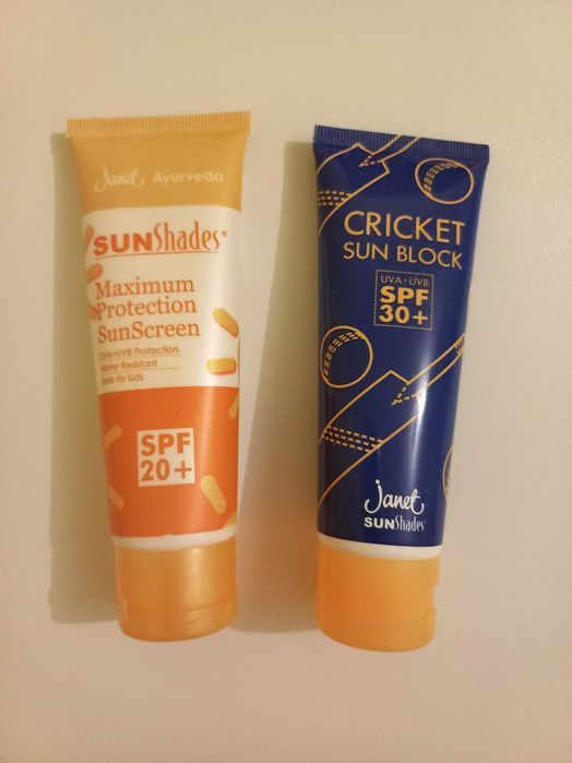 Крем от загара 20+, 30+ spf аюрведа Шри Ланка