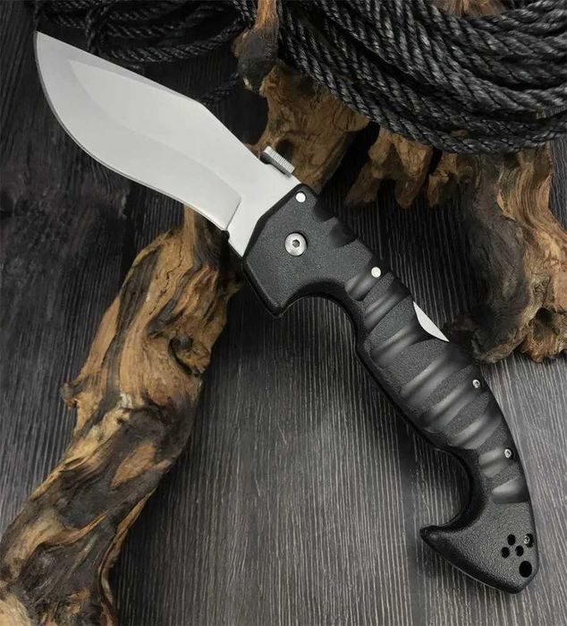 Nóż składany SURVIVAL SPARTAN TRI-AD LOCK blokada kukri buschcraft JZ-05