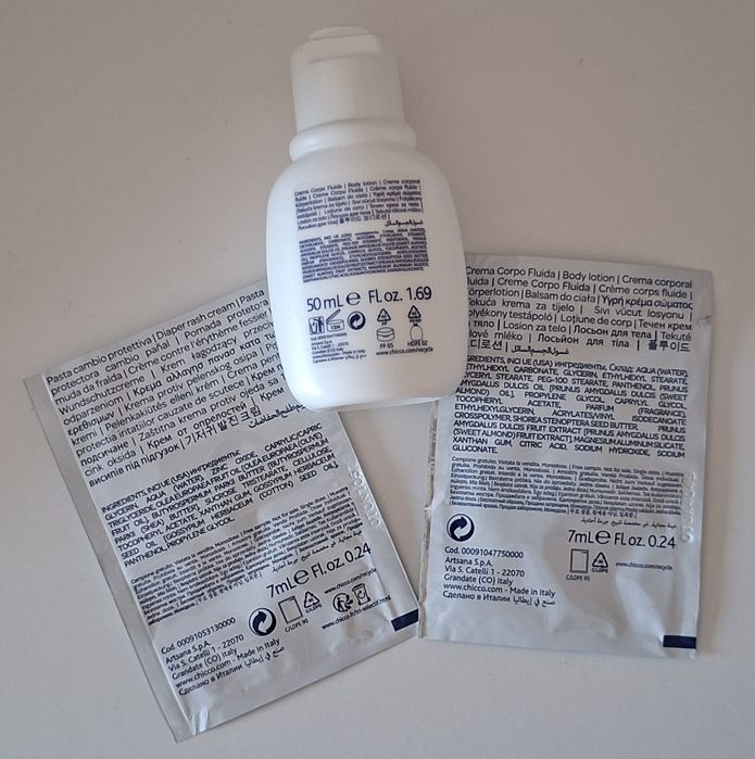 Champô e Gel de Banho Baby Moments + Amostras Chicco