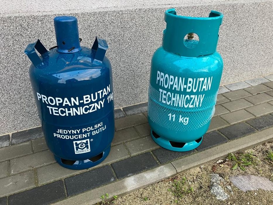 Butle gazowe 11kg 3kg 2kg