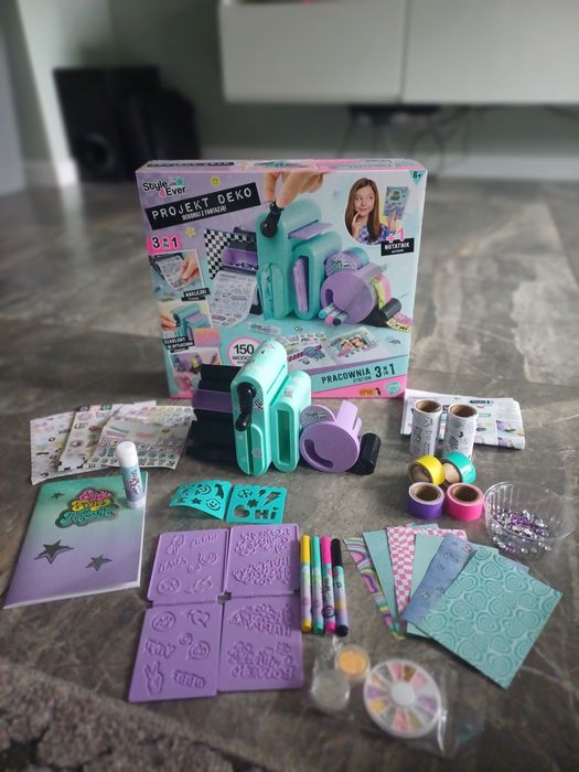 Zabawka Pracownia naklejek 3w1 Epee