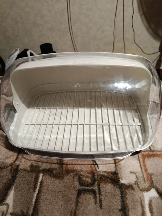 Хлібниця Алеана Мульті 32х25х17 см біла роза