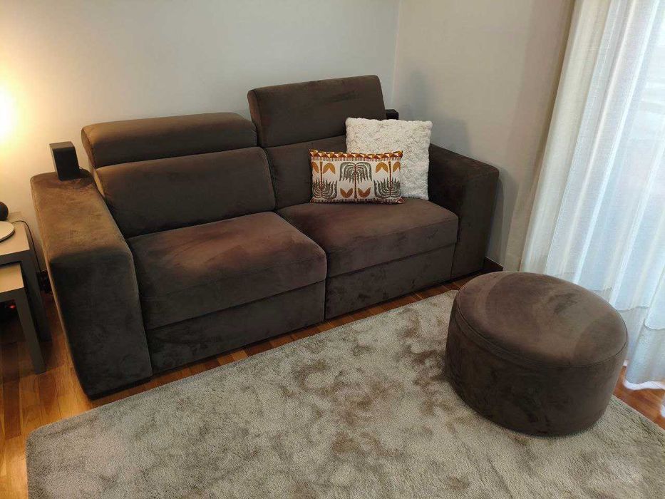 Sofá chaise longue -  Alfaiate D`Interiores