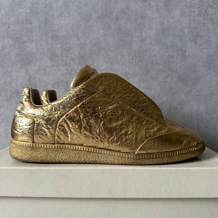 Maison margiela future low "gold"