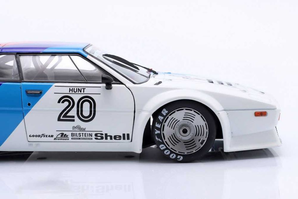 Model 1:18 Werk83 BMW M1 Procar #20 Donington Park 1979 James Hunt