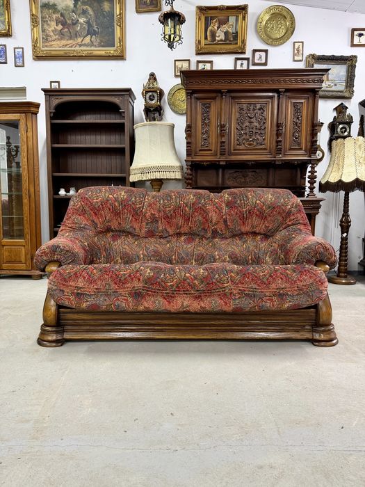 Велюровий гарнітур 3+1+1 диван комплект на дубе Мебель из Голландии