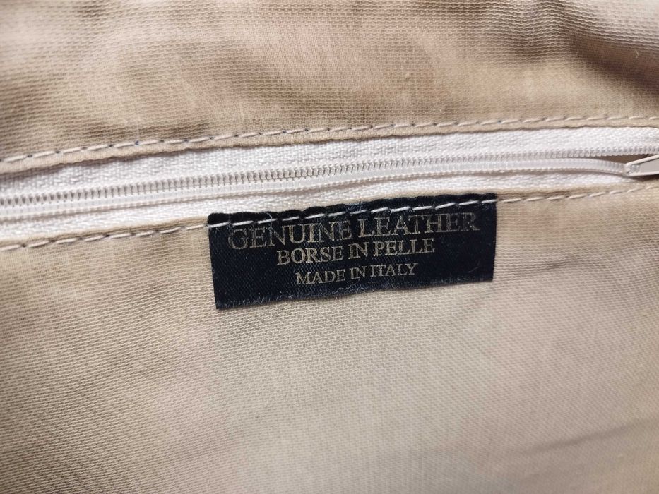 Carteira azul em pele como nova