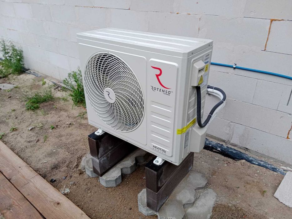 Pompy ciepła powietrze/woda split i monoblok