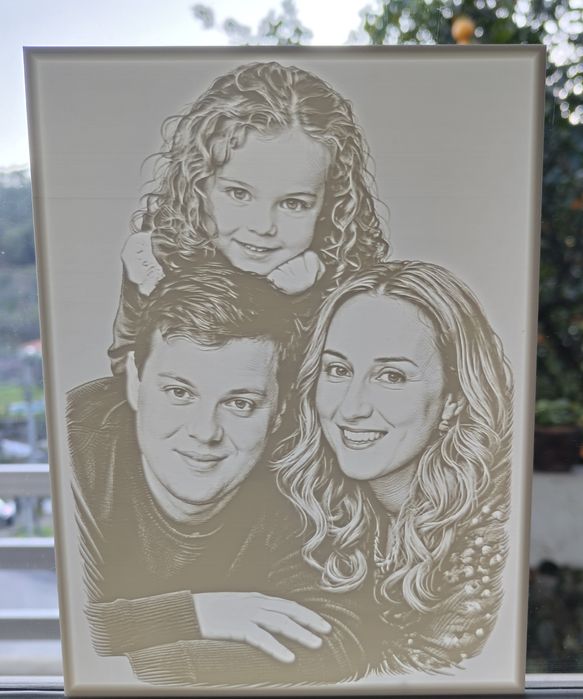 Luminárias feitas em 3D