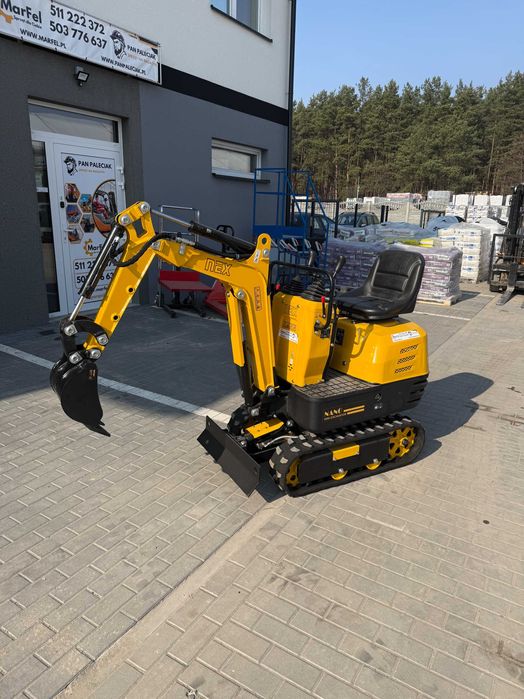 Minikoparka mini koparka 560kg Moc 8,6 KM 306 cm³ BENZYNA GWARANCJA