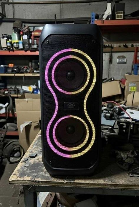 Колонка блютуз колонка з мікрофоном колонка караоке колонка портативна