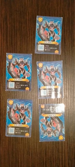 Титан МАРК 2  ( A.T.B. MARK II ) карточки АТБ арена різних сезонів