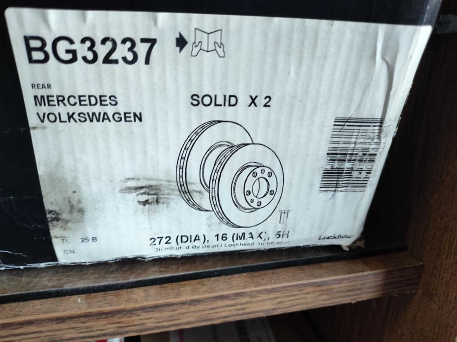 Peças VW lt35 radiador, discos travao, espelhos novos