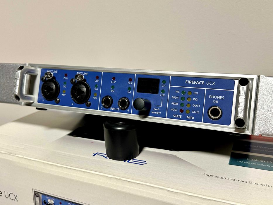 RME UCX interface audio