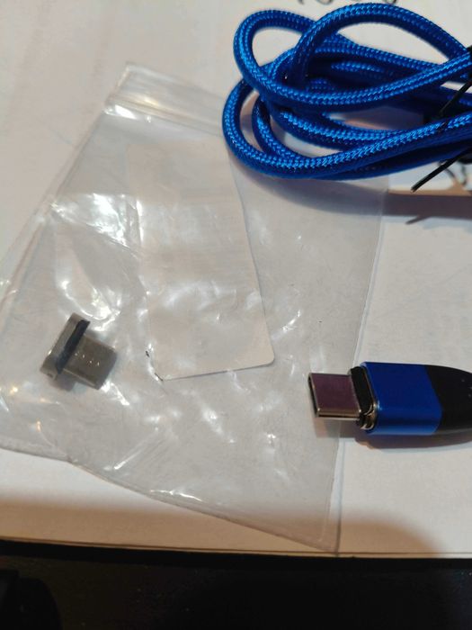 Kabel USB-C, USB-mikro magnetyczny 100 cm