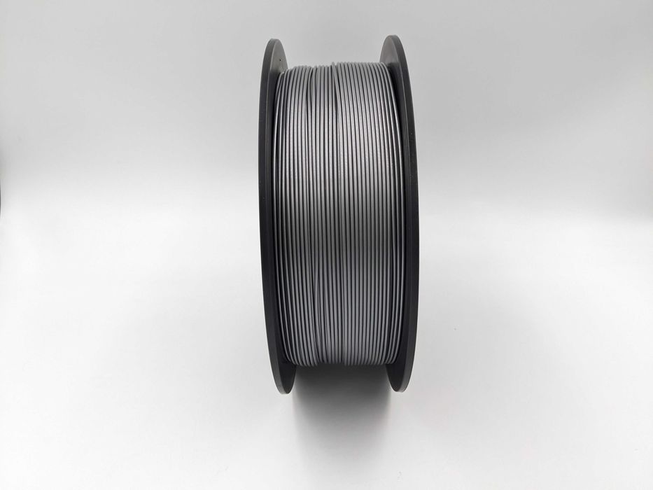 Філамент PETG 1.75 мм, серебристий новий 1kg