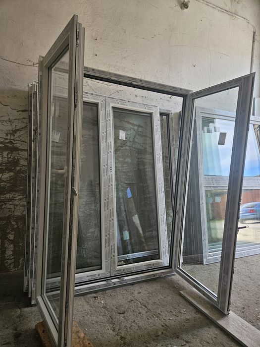 Okno taras pcv  -sz147x210wys - Ruchomy Słupek