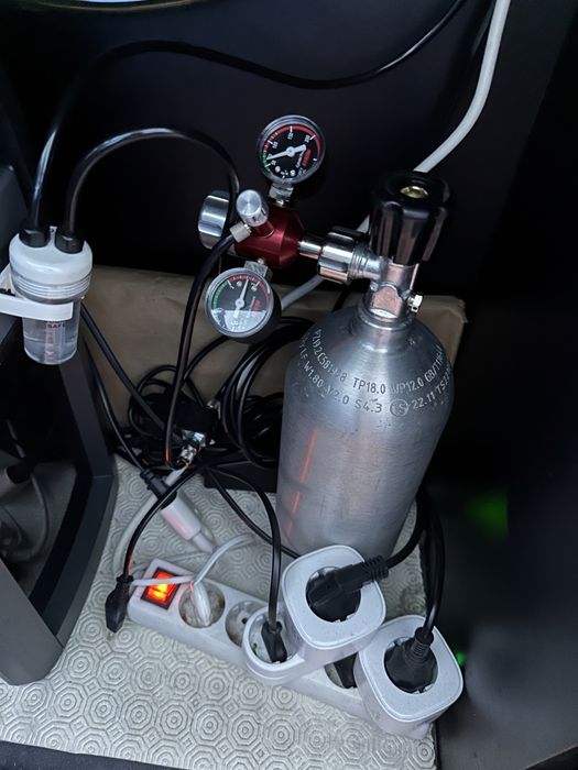 Ehem Kit CO2, Filtro Externo, Iluminação. Rochas e Plantas.