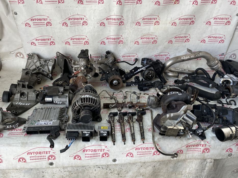 Форсунки Renault 1.5dci сіменс делфі бош