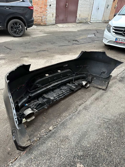 Бампер Mercedes GLC Coupe W253 AMG пакет (Задний бампер)