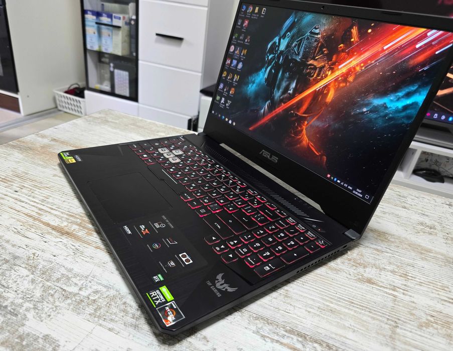 Игровой Asus TUF (RTX 2060 6GB/Ryzen 7/16 GB ОЗУ/SSD 256GB+1000GB/АКБ 4ч/15.6" IPS 120Gz)