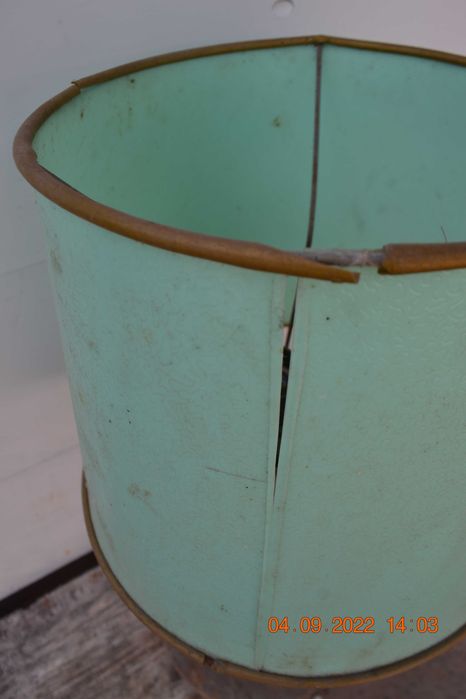 Настольная лампа с абажуром. Торшер, светильник. СССР. 53 см. Вес 2 кг