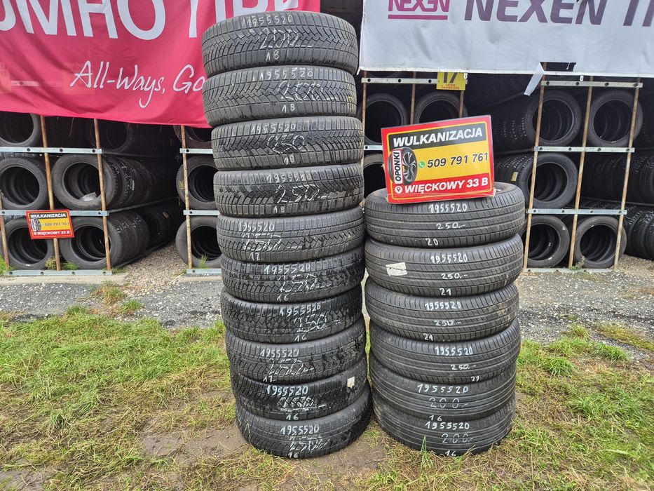 Opony Letnie/Zimowe 195/55/20 Używane
