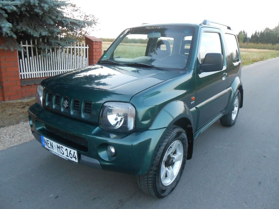 Suzuki Jimny 1.4 2005, 82kM, 143000km, 4X4 KLIMA, HAK, ŁADNY