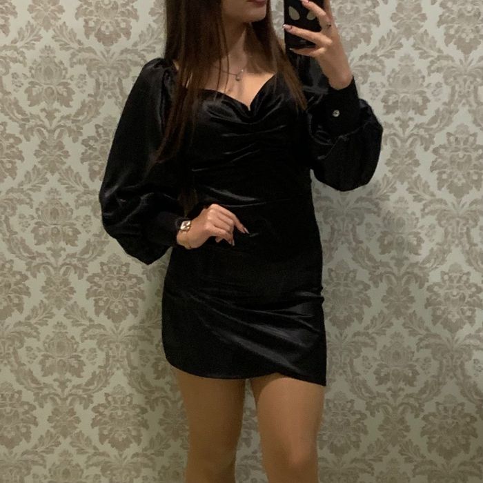 плаття атласне святкове