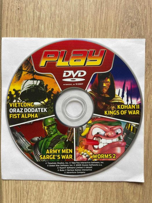 Worms 2 Vietcong Fist Alpha Kohan II Gry PC PLAY 9/2007