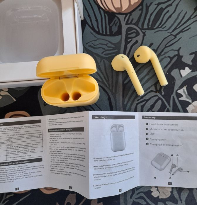 inPods 12 True wireless stereo v5.0 Amarelo