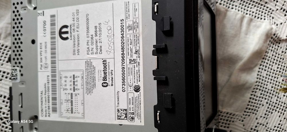 Autoradio para Fiat 500