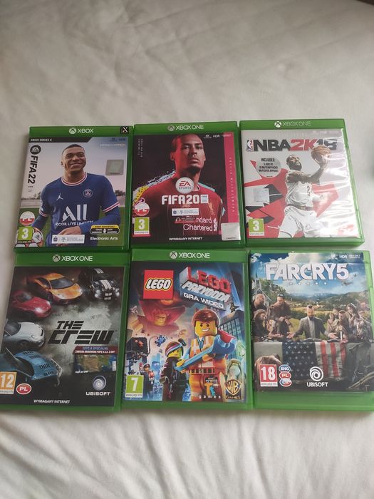 Gry Xbox far cry 5  NBA 2k18 xbox one series x