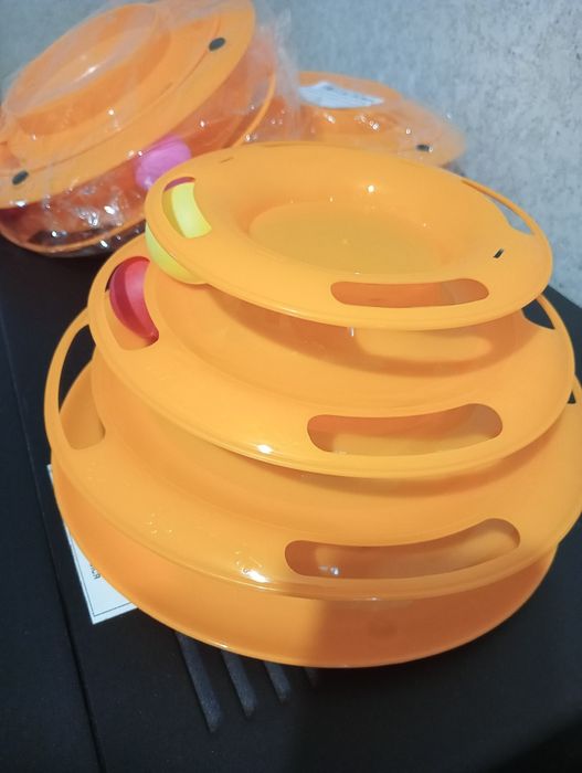 Пирамида, игрушки для котиков