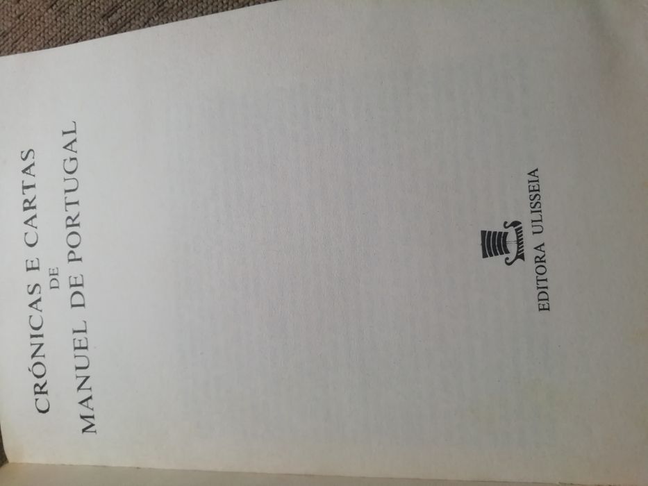 Crónicas e Cartas de Manuel de Portugal