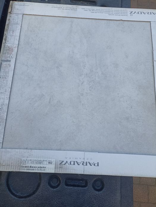 Plytka Paradyż scratch Bianco polpoler