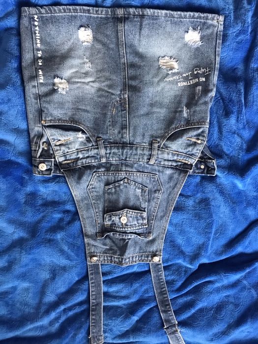 Джинсовый комбенизон