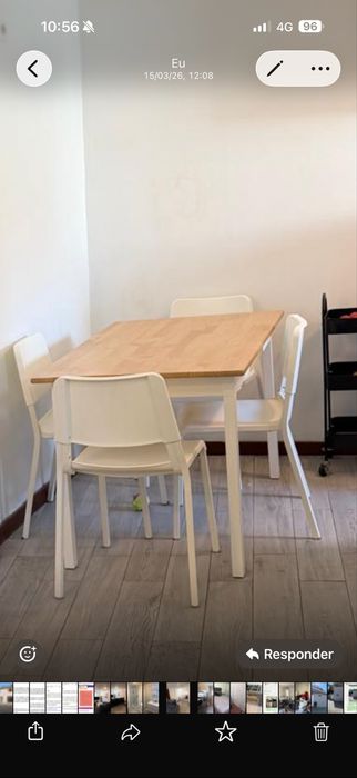 Mesa e Cadeiras Ikea
