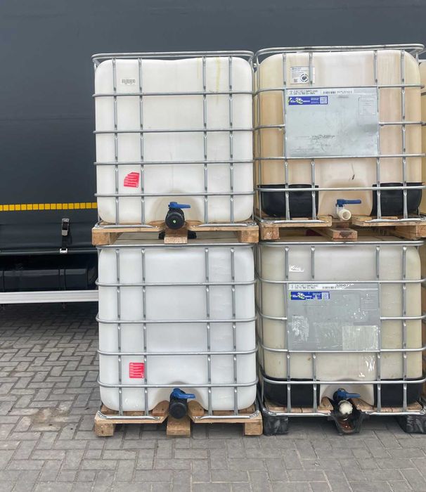 zbiornik 1000L mauzer pojemnik zbiorniki deszczówkę szambo dowóz