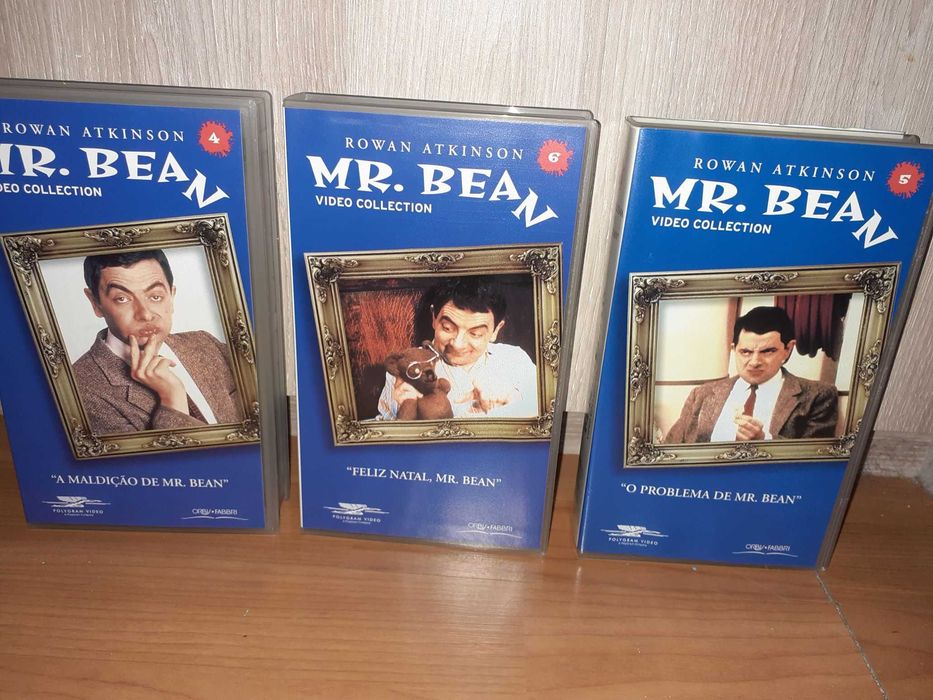15 cassestes vhs Coleção Mr Bean